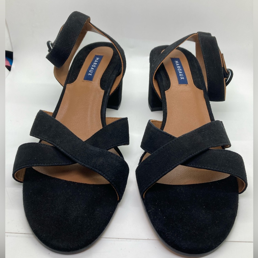 Margaux City Sandal black suede 41W